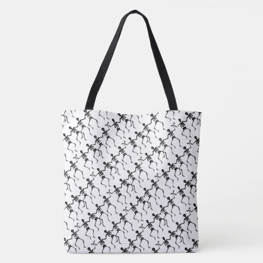 Danskeletten Tote Bag (Achterkant)