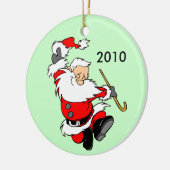 Danskerstman 2010 keramisch ornament (Links)