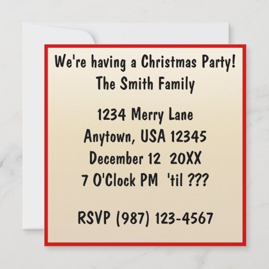 Danskerstuitnodiging Kaart (Achterkant)