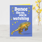 Danskikker - Dance als niemand kijkt Kaart (Gele Bloem)