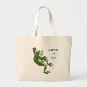 Danskikker "Dance it Out"-producten Grote Tote Bag