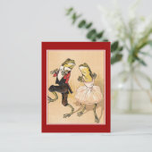  danskikkers briefkaart (Staand voorkant)