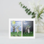 Danskikkers Happy Jubileum Post Kaart (Staand voorkant)