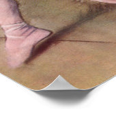 Dansklasse naar Edgar Degas,  ballet Poster (Hoek)