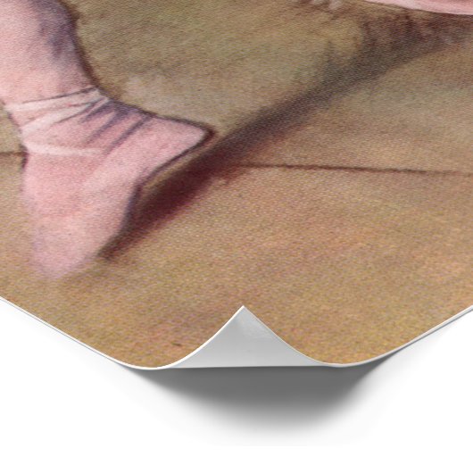 Dansklasse naar Edgar Degas, ballet Poster (Hoek)