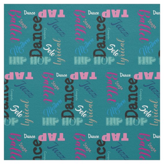 dansklasse stof (Swatch)