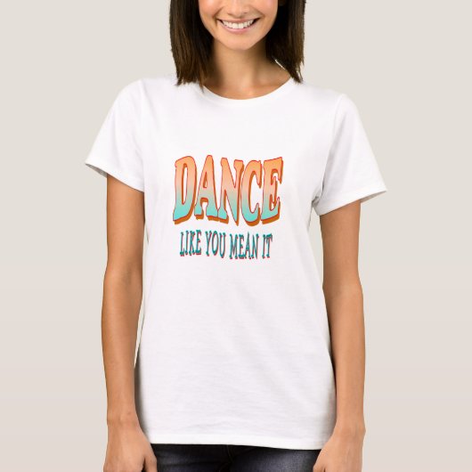 DANSKLEDING DANSEN ZOALS JE HET BEDOELT DANCE TOP (Voorkant)