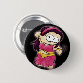 dansknop ronde button 5,7 cm (Voorkant /achterkant)