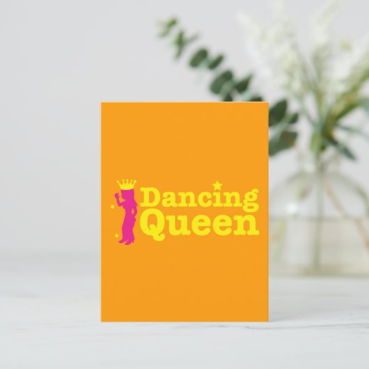 Danskoningin Briefkaart (Staand voorkant)