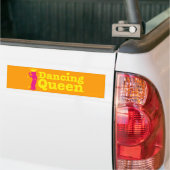 Danskoningin Bumpersticker (Op Truck)