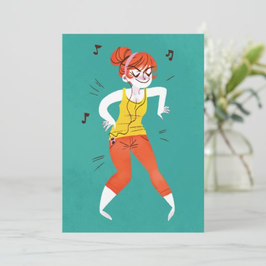 Danskoningin Kaart (Staand voorkant)