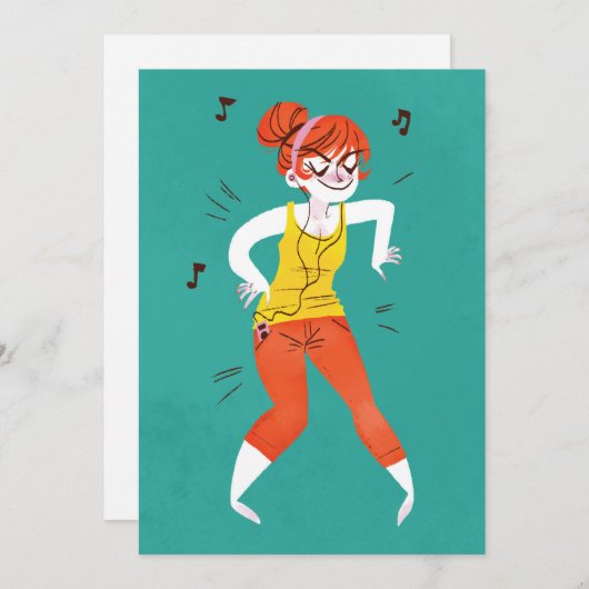 Danskoningin Kaart (Voorkant / Achterkant)