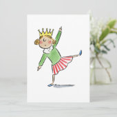 Danskoningin Kaart (Staand voorkant)