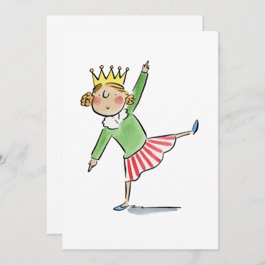 Danskoningin Kaart (Voorkant / Achterkant)