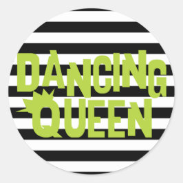 Danskoningin Ronde Sticker