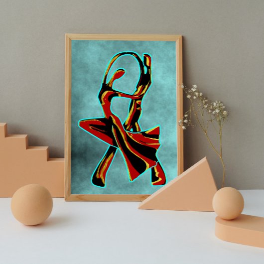 Danskoppel Foto Afdruk