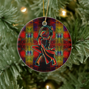 danskoppel keramisch ornament