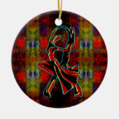 Danskoppel Keramisch Ornament (Voorkant)