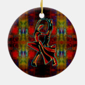 Danskoppel Keramisch Ornament (Achterkant)