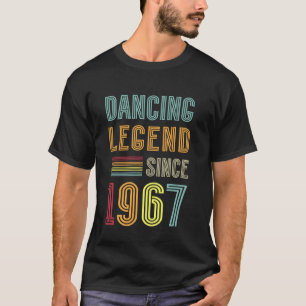 Danslegende 1967 58 Jaar Dans 58ste Verjaardag D T-shirt
