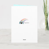 Dansleraar Dankjewel van Boy Dancer Bedankkaart (Achterkant)