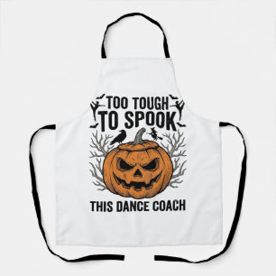 Dansleraar Halloween Pompoen Graveershirt De Schort
