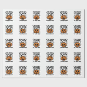 Dansleraar Halloween Pompoen Gravure Shirt De Cadeaupapier