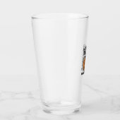 Dansleraar Halloween Pompoen Gravure Shirt De Glas (Rechts)