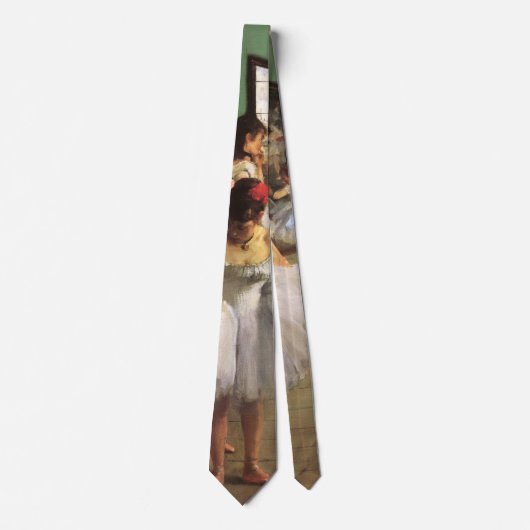 Dansles door Degas, Vintage Impressionisme Ballet Stropdas (Voorkant)
