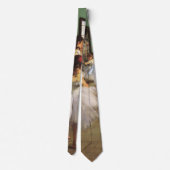 Dansles door Degas, Vintage Impressionisme Ballet Stropdas (Achterkant)