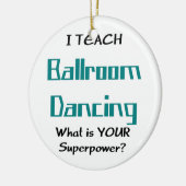 dansles in ballroom keramisch ornament (Links)