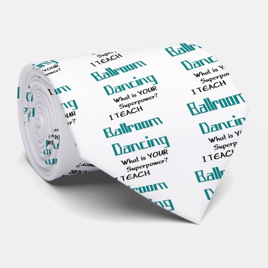 dansles in ballroom stropdas (Opgerold)