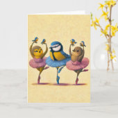 Dansles Kaart (Gele Bloem)