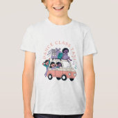 Dansles Taxi Kinderen Tri-Blend Shirt (Voorkant)