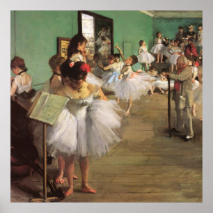 Dansles van Degas, Vintage Impressionisme Ballet Poster