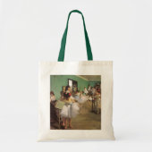 Dansles van Degas, Vintage Impressionisme Ballet Tote Bag (Voorkant)