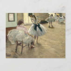 Dansles van Edgar Degas Briefkaart