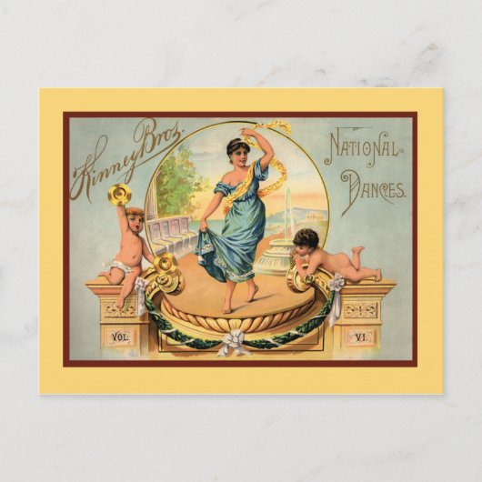 Danslessen Briefkaart (Voorkant)
