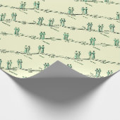 Danslessen Inpakpapier (Geel) (Hoek)