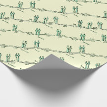 Danslessen Inpakpapier (Geel)