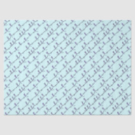 Danslessen Tissuepapier (Blauw)