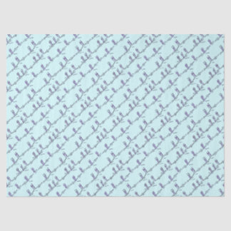 Danslessen Tissuepapier (Blauw)