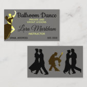 danslessen visitekaartje (Voorkant / Achterkant)