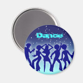 Dansmagneet Magneet (Voorkant / Achterkant)