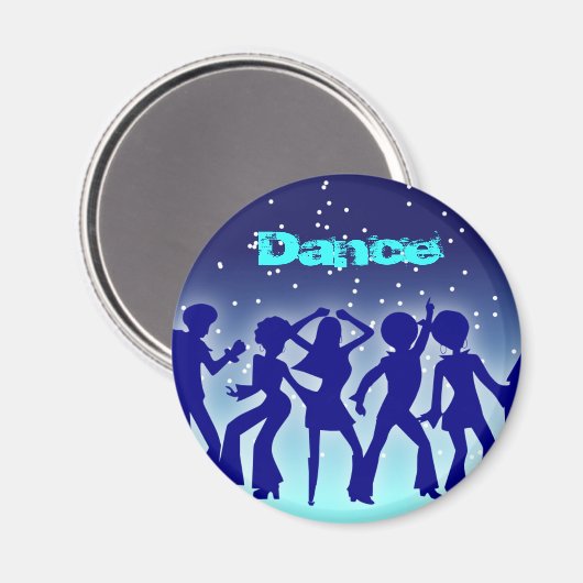 Dansmagneet Magneet (Voorkant / Achterkant)