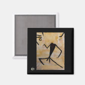 dansmagneet magneet (Voorkant / Achterkant)