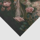 Dansmaiden in de krant Garden Tissuepapier (Detail)