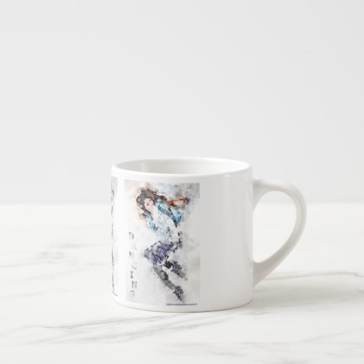 Dansmeisje Espresso Kop (Rechts)