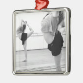 dansmeisje metalen ornament (Links)