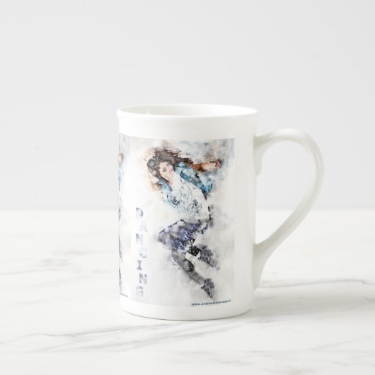 Dansmeisje Porselein Kop (Rechts)